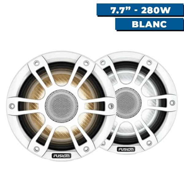 Haut-parleurs Fusion Signature Serie 3i Sport LED 7.7 blanc - N°2 - comptoirnautique.com