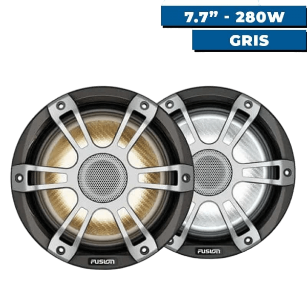 Haut-parleurs Fusion Signature Serie 3i Sport LED 7.7 gris - N°3 - comptoirnautique.com