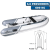 Embarcación neumática YACHT Casco de PVC + poliéster simple - N°2 - comptoirnautique.com