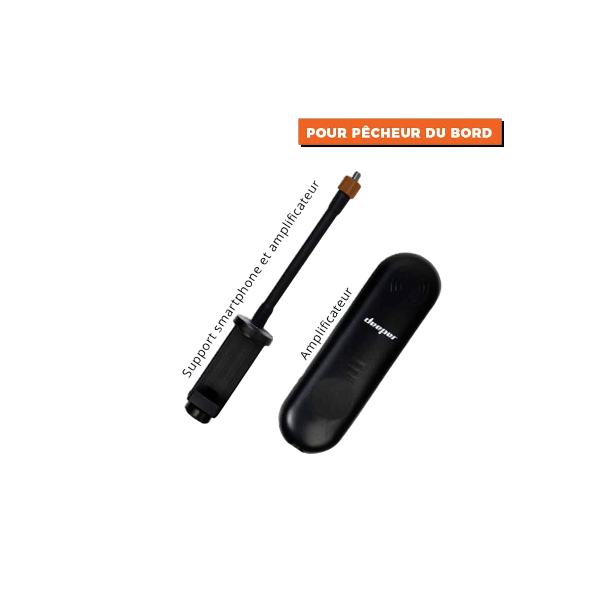 Pack Amplificateur Wifi Deeper pour pêcheur du bord - DEEPER