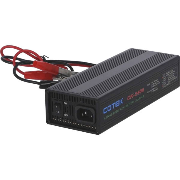 Chargeur 24V 7,5A cotek CK-2408 - N°1 - comptoirnautique.com