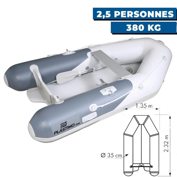 FUN inflatable dinghy with inflatable keel - N°5 - comptoirnautique.com