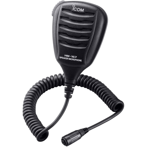 Microphone haut-parleur fiche 4 pins étanche IPX8 pour IC-GM1600E - N°1 - comptoirnautique.com