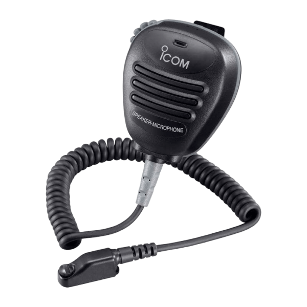 IPX7 waterproof speaker microphone, 9-pin plug for IC-M87 ATEX - N°1 - comptoirnautique.com