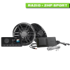 Pack de radio marítima RA210 + 2 altavoces de 50W - N°9 - comptoirnautique.com