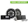 Pacote de rádio marítimo RA60 + 2 HP 80W - N°11 - comptoirnautique.com