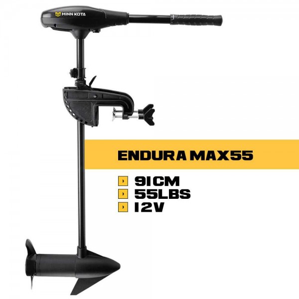 MK-1352155M - Moteur arrière Minn Kota ENDURA MAX - 12V 55 Lbs 91 cm - N°3 - comptoirnautique.com