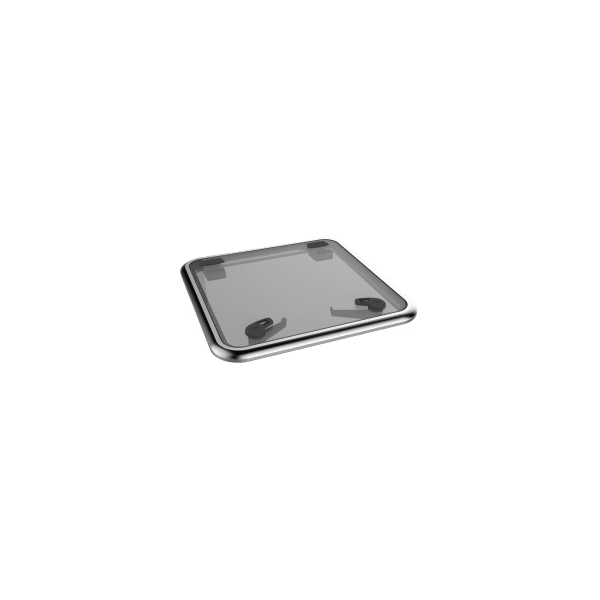 Boccaporto di coperta a medio profilo T60 con strallo di prua telescopico - Bianco - N°1 - comptoirnautique.com