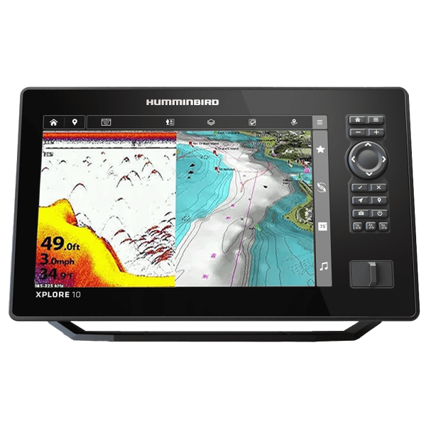 XPLORE10-DSSS - Humminbird Xplore 10 CHIRP 2D - N°1 - comptoirnautique.com