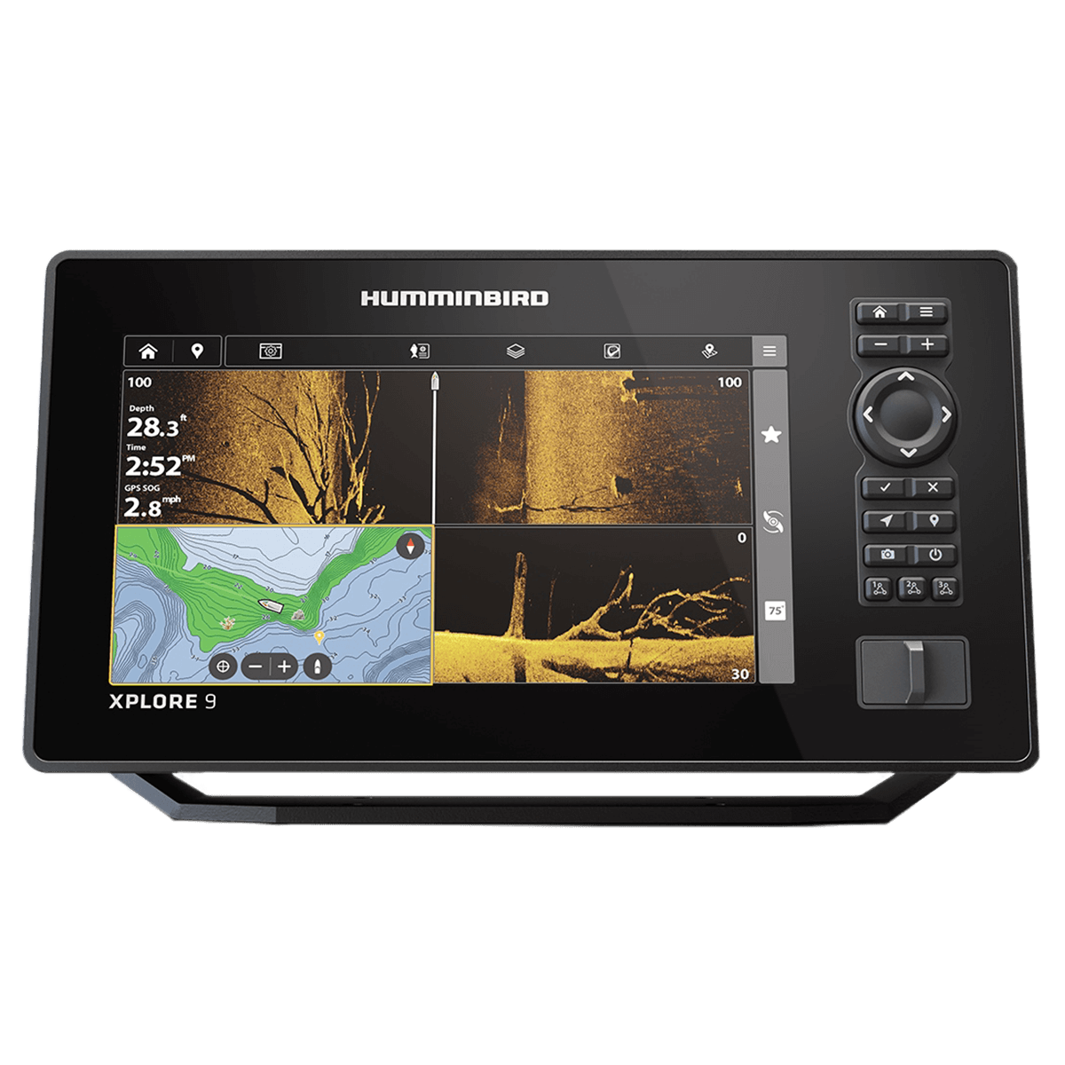 XPLORE9-MSI+SS - Humminbird Xplore 9 MEGA SI+