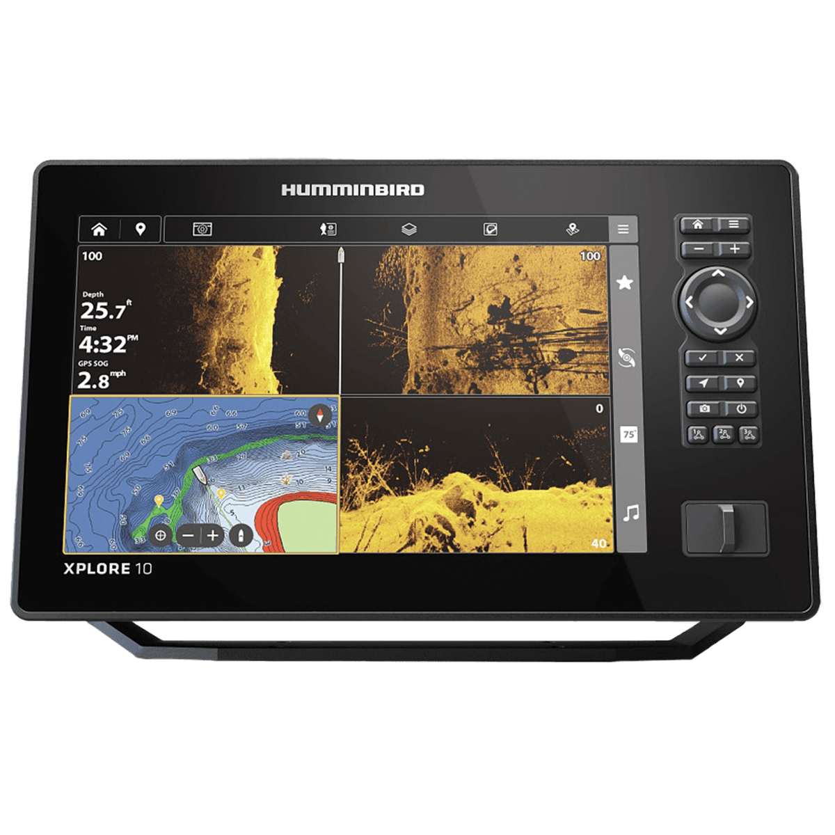 XPLORE10-MSI+SS - Humminbird Xplore 10 MEGA SI+