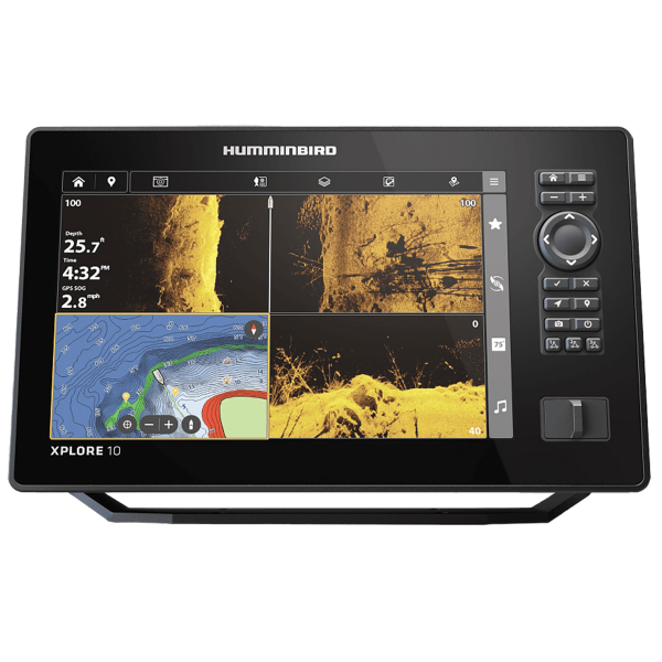 XPLORE10-MSI+SS - Humminbird Xplore 10 MEGA SI+ - N°1 - comptoirnautique.com