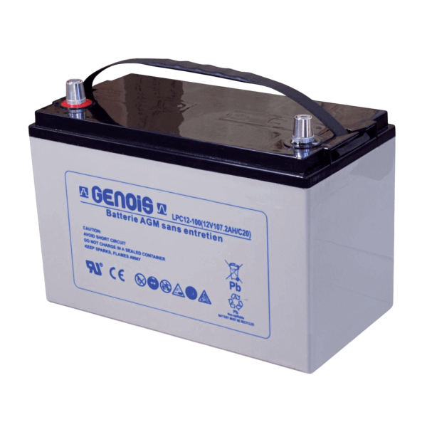 Batterie AGM 12V 107AH C20 - BZ100 - N°1 - comptoirnautique.com
