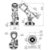 Dimensions du support de canne Railblaza Hexx - N°2 - comptoirnautique.com