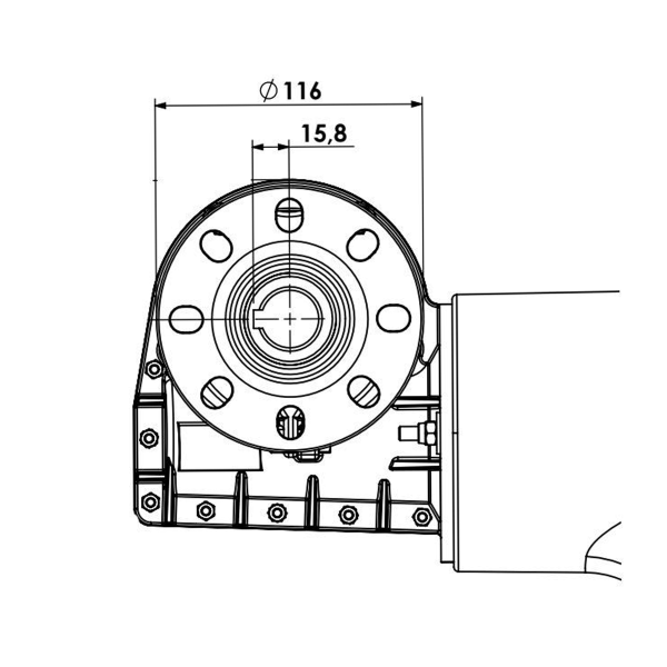 Réducteur TG50 700-1000w A/F/AT/DP3 - N°5 - comptoirnautique.com