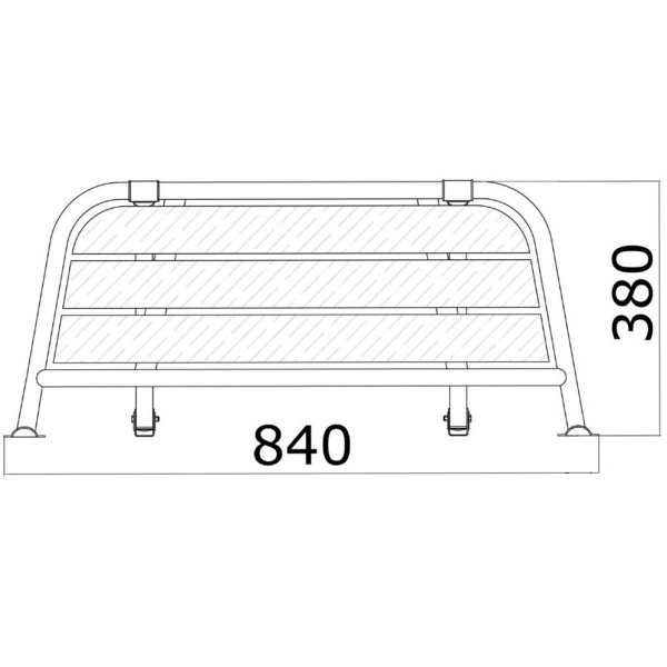 Rear walkway 840 mm - N°3 - comptoirnautique.com