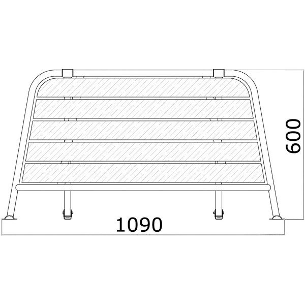 Plateforme arrière 1090 mm - N°3 - comptoirnautique.com