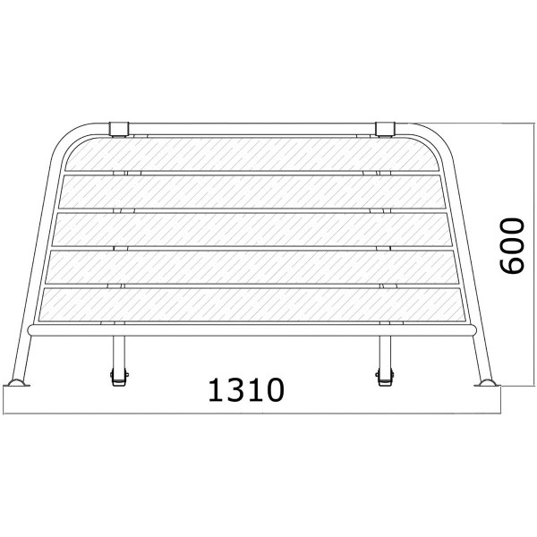 Rear walkway 1310 mm - N°3 - comptoirnautique.com