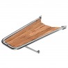 Delphinière singola in teak 1180 mm