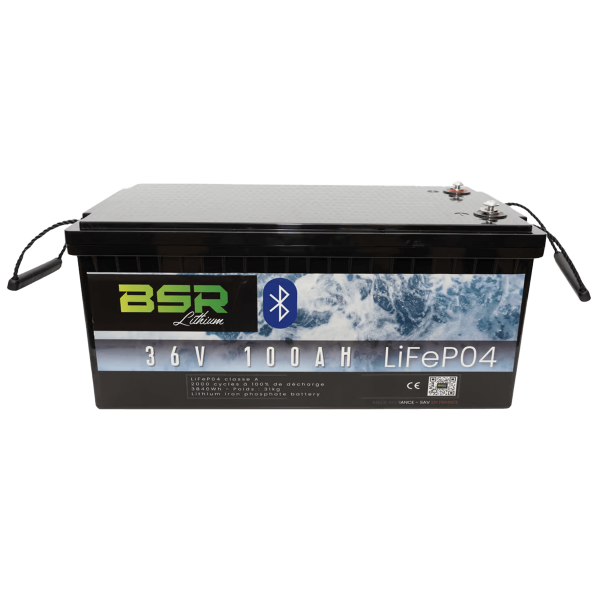 Batterie lithium BSR Monobloc 36V - 100A - N°1 - comptoirnautique.com