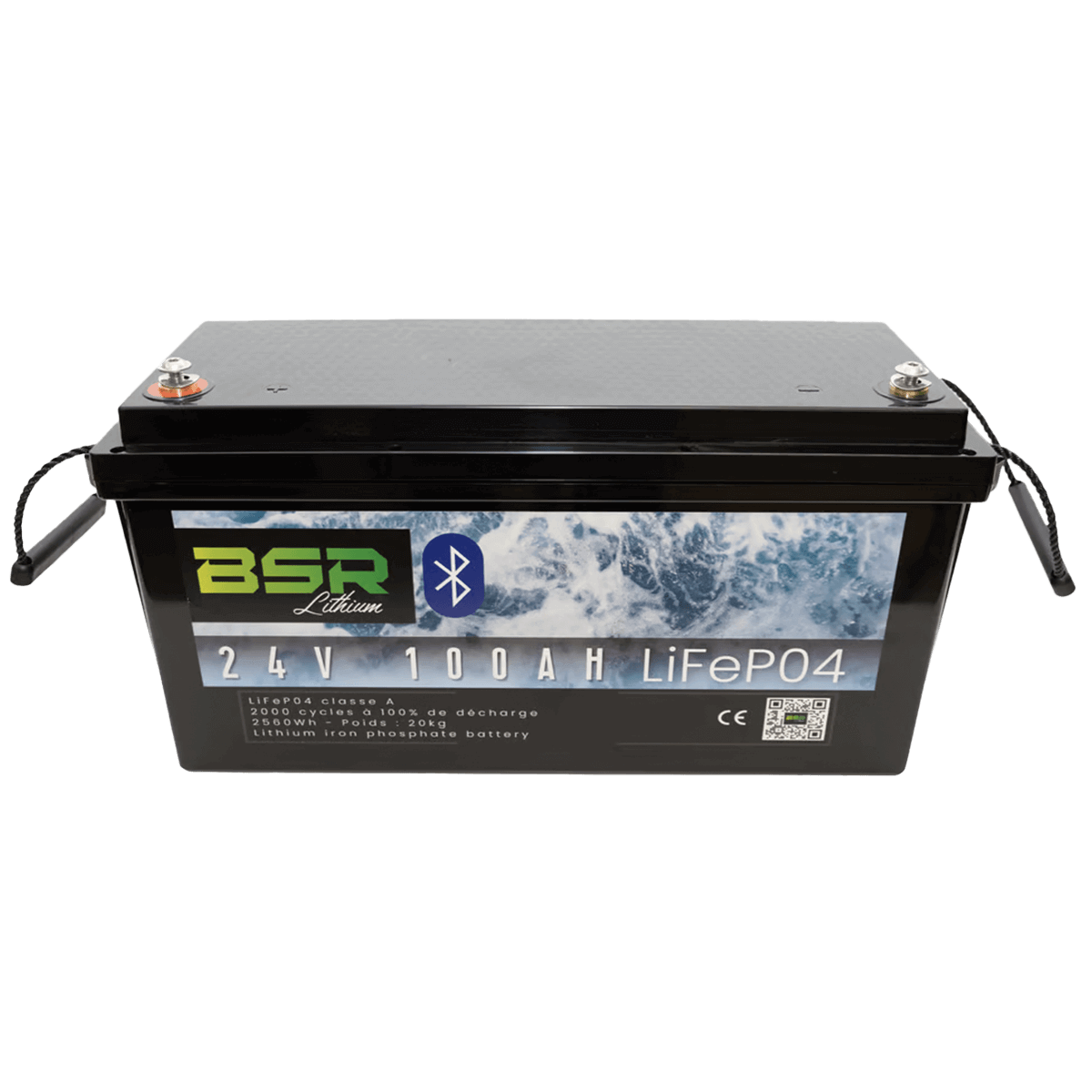 BSR-BAC-24100 - Batterie lithium BSR Monobloc 24V 100A