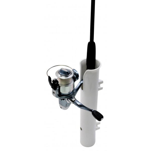 Porta-canna fissa - PVC bianco - N°1 - comptoirnautique.com