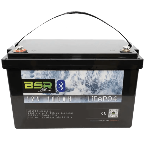 Batterie lithium monobloc BSR 12V 100A - N°4 - comptoirnautique.com