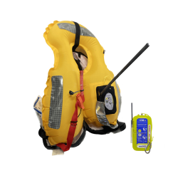 Gilet de sauvetage Pro 150N auto + balise easyRescue Pro 3 AIS/ASN