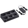Chargeur 6 postes + alimentation  BC-157S et 6 adaptateurs AD-132N - N°1 - comptoirnautique.com