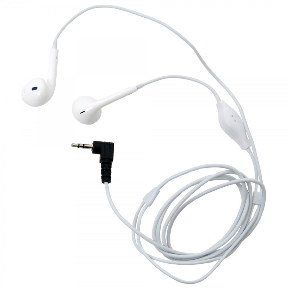 Ecouteurs avec microphone type iPhone,  jack 2,5mm