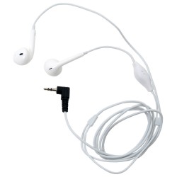 Ecouteurs avec microphone type iPhone,  jack 2,5mm