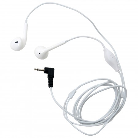 Ecouteurs avec microphone type iPhone,  jack 2,5mm