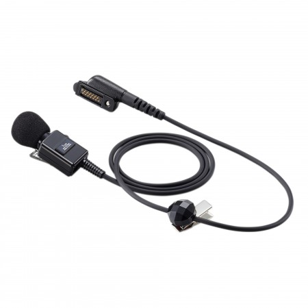 Microphone cravate avec sortie jack pour VHF IC-M85E