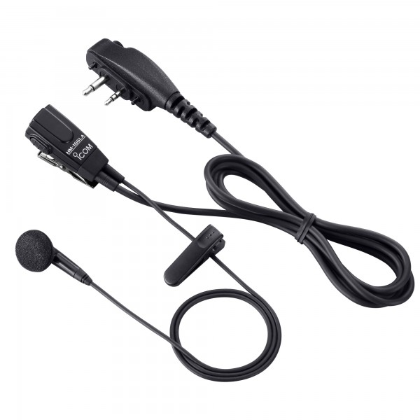 Oreillette avec microphone cravate double jack vissée 2,5-3,5mm - N°1 - comptoirnautique.com