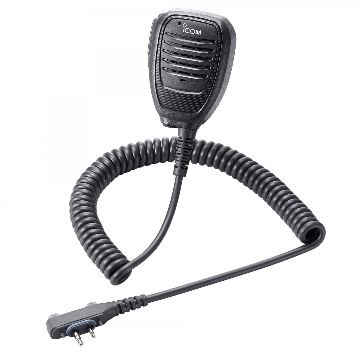 Microphone haut-parleur à  main, IP68, double jack vissée 2,5-3,5mm, sortie jack 3,5 mm