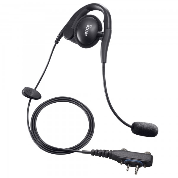 Casque oreillette contour d'oreille avec micro flexible, double jack vissée - N°1 - comptoirnautique.com