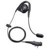 Casque oreillette contour d'oreille avec micro flexible, double jack vissée - N°1 - comptoirnautique.com