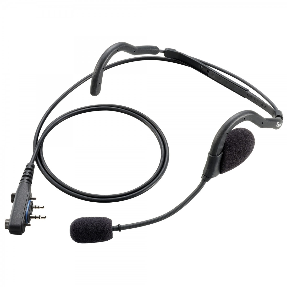 Casque oreillette contour de nuque avec micro flexible