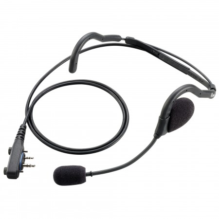 Casque oreillette contour de nuque avec micro flexible