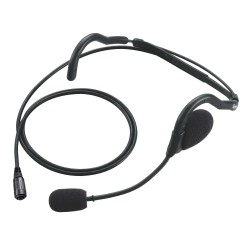 Casque contour de nuque avec micro flexible pour portatif IC-M73