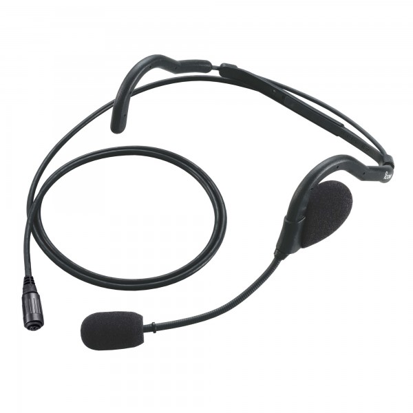 Casque contour de nuque avec micro flexible pour portatif IC-M73 - N°1 - comptoirnautique.com