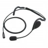 Casque contour de nuque avec micro flexible pour portatif IC-M73