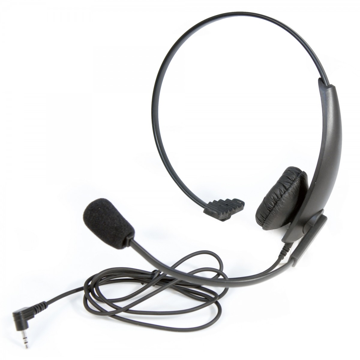 Casque contour de tête avec micro flexible, jack 2,5mm