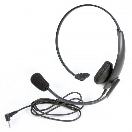 Casque contour de tête avec micro flexible, jack 2,5mm