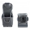 Housse cuir avec clip pivot passant ceinture standard sans bandoulière