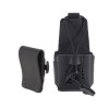Housse universelle en cuir, avec clip pivot et passant ceinture avec bouton pression - N°1 - comptoirnautique.com