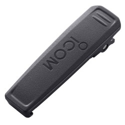 Belt clip for portable VHF Icom