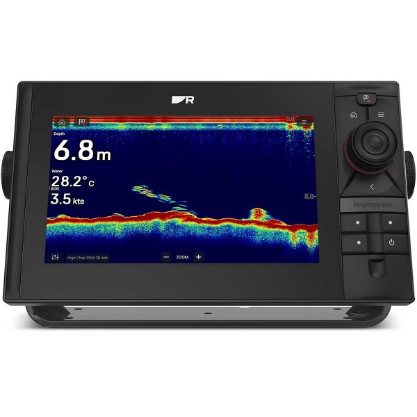 Sonde RealVision Max Raymarine RVM-412 traversante Chirp sur Axiom 2 Pro S - N°11 - comptoirnautique.com