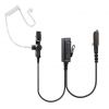 Microphone cravate PTT et oreillette translucide 14 broches - N°1 - comptoirnautique.com