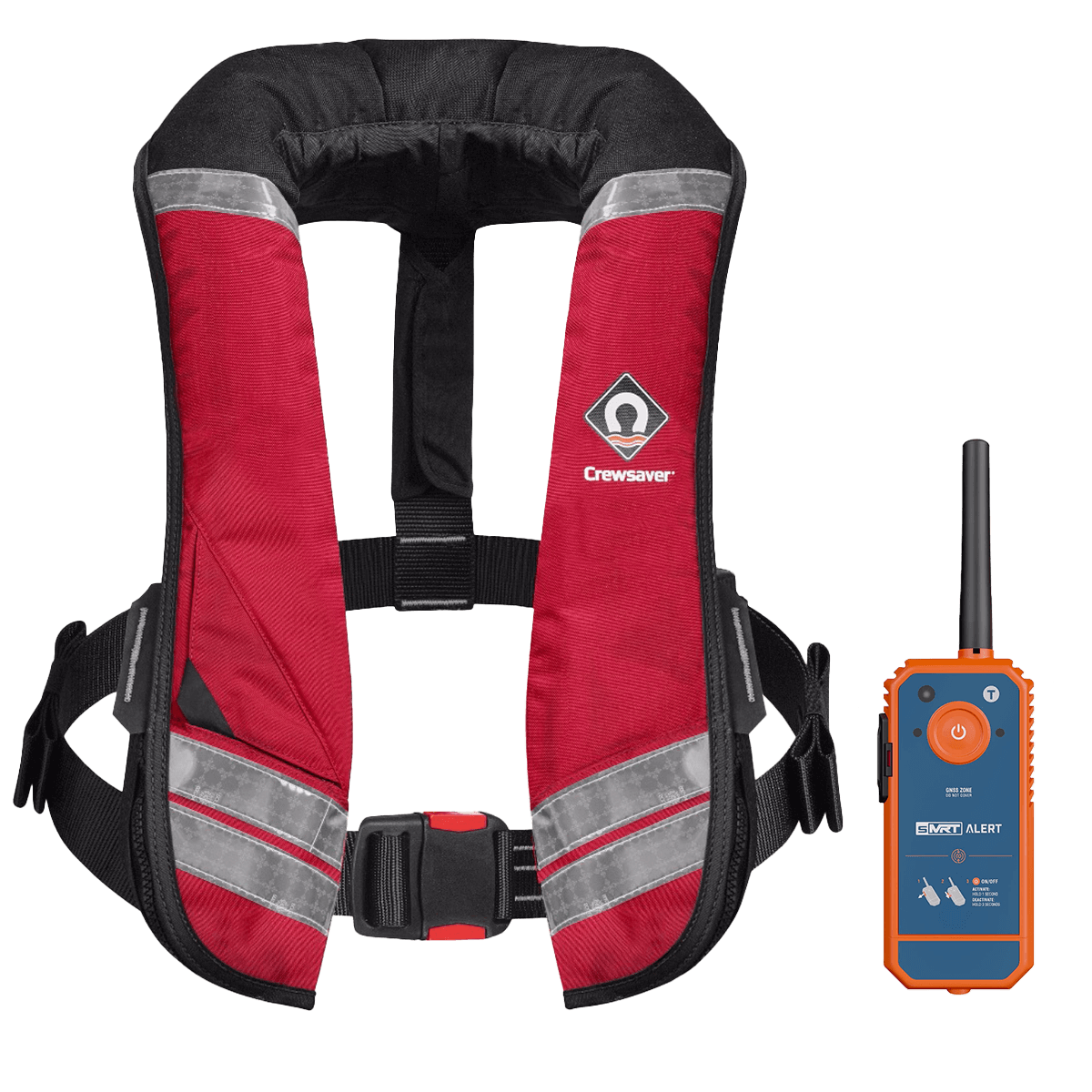 Pack MOB Gilet de sauvetage Pro Crewfit 150N + balise sMRT Alert (Division 219)